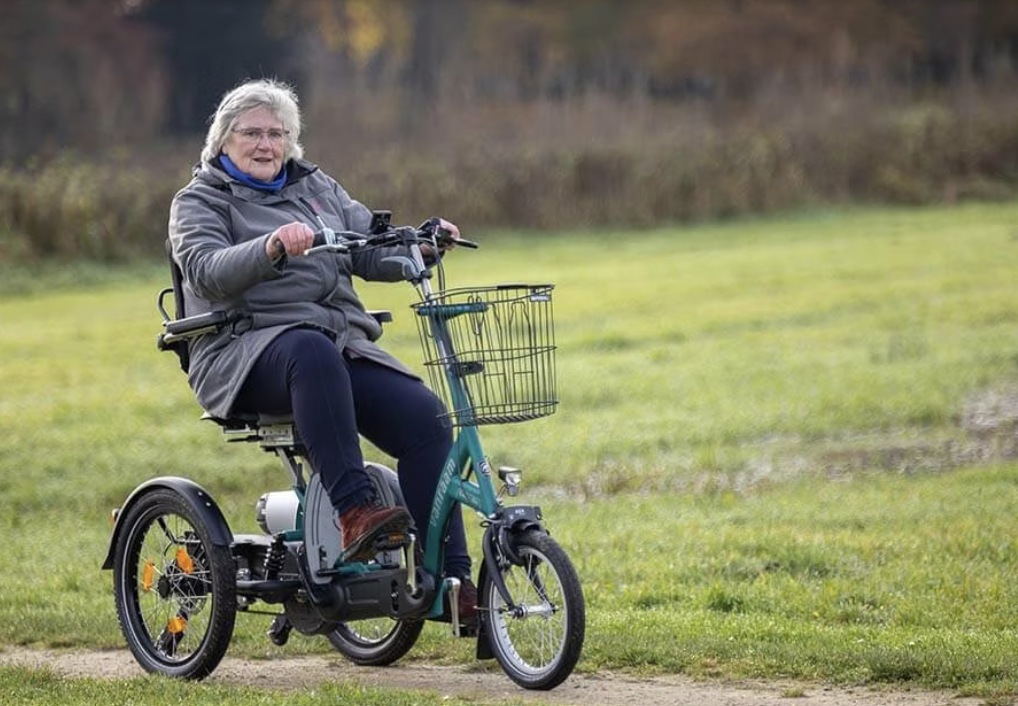 vélo personne agée